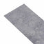 Gulvplanker 36 pcs Cement Grå 5,02 m² PVC