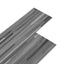 Gulvplanker 5,02 m² 36 pcs PVC Stribet grå