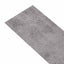 Gulvplanker 18 pcs Cement Brun 5,26 m² PVC