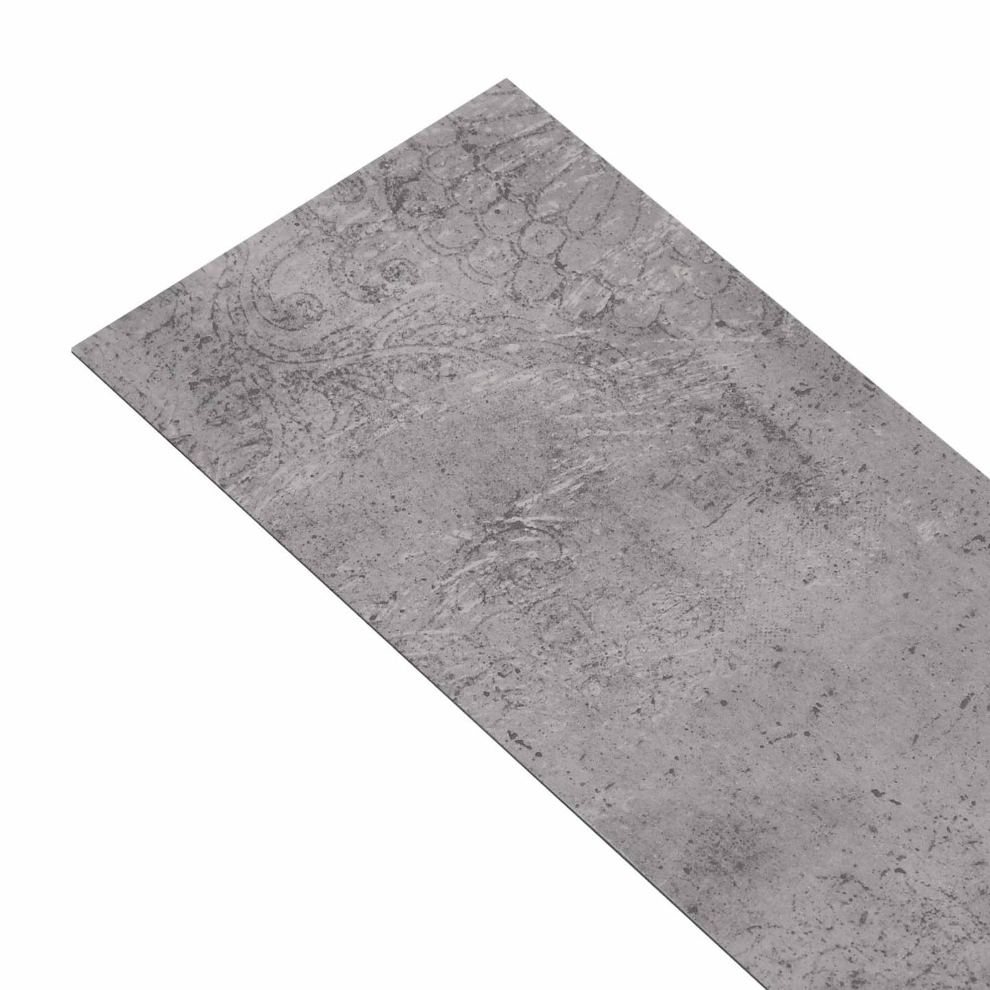 Gulvplanker 18 pcs Cement Brun 5,26 m² PVC