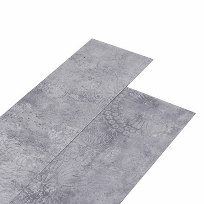 Selvklæbende Gulvplank 32 pcs Cement Grå 4,46 m² PVC