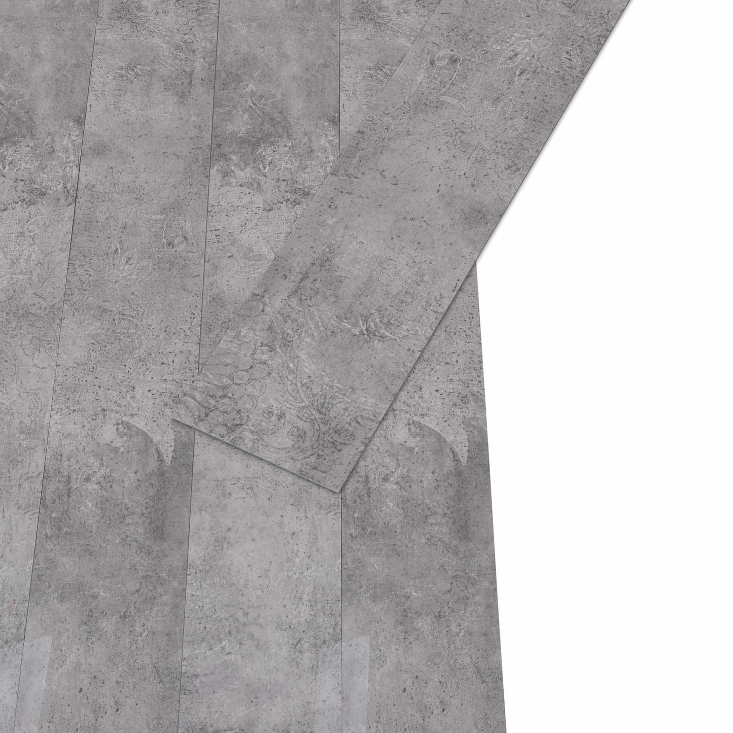 Selvklæbende Gulvplank 32 pcs Cement Brun 4,46 m² PVC