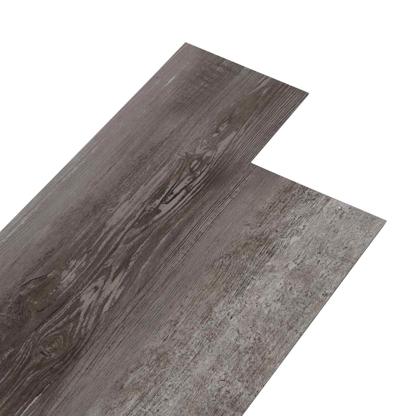 Selvklæbende Gulvplank 32 pcs Stribet Træ 4,46 m² PVC