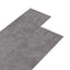 Gulvplanker 36 pcs BetonGrå 5,02 m² PVC