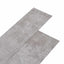 Gulvplanker Jord Grå 5,02 m² 36 stk. PVC