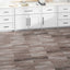 Gulvplanker 5,02 m² 36 pcs PVC Mat træ brun