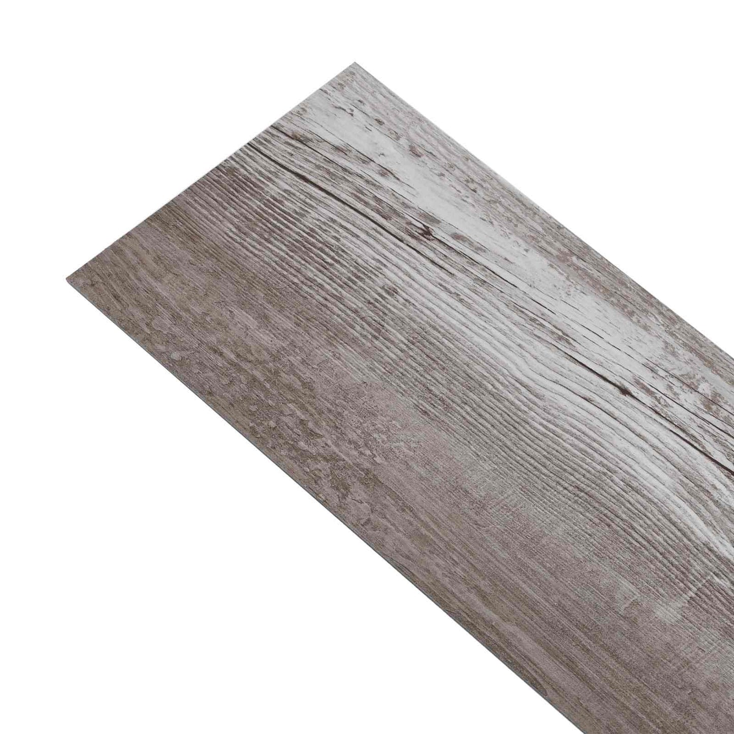 Gulvplanker 5,02 m² 36 pcs PVC Mat træ brun