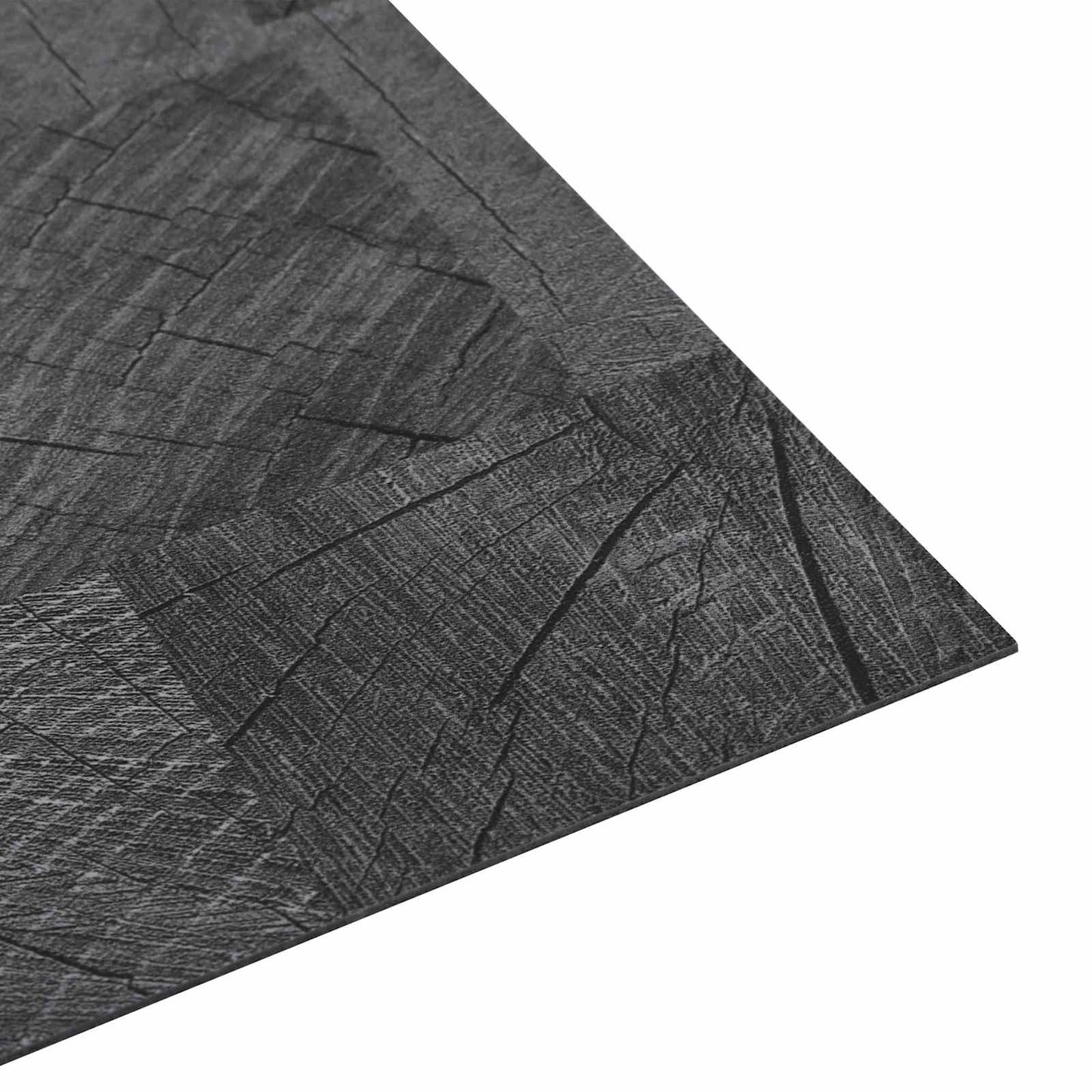Gulvplanker 5,11 m² 55 pcs PVC Træstruktur grå