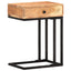 U-formet sidebord 45x30x61 cm massivt akacietræ