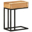 U-formet sidebord 45x30x61 cm massivt akacietræ