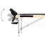 sammenfoldeligt massagebord aluminiumsstel 2 zoner sort beige