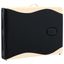 sammenfoldeligt massagebord aluminiumsstel 2 zoner sort beige