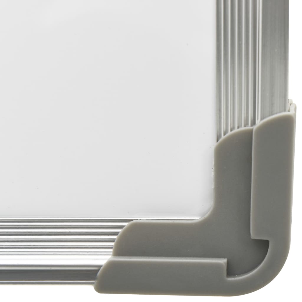 magnetisk whiteboard 60x40 cm stål hvid