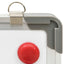 magnetisk whiteboard 70x50 cm stål hvid