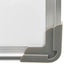 magnetisk whiteboard 70x50 cm stål hvid