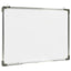magnetisk whiteboard 90x60 cm stål hvid