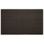 barbord til haven 100x60,5x110,5 cm polyrattan brun