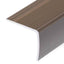 trappelister 5 stk. L-facon 90 cm aluminium brun