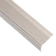 trappelister 5 stk. L-facon 90 cm aluminium champagnefarvet