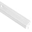 trappelister 5 stk. L-facon 100 cm aluminium sølvfarvet