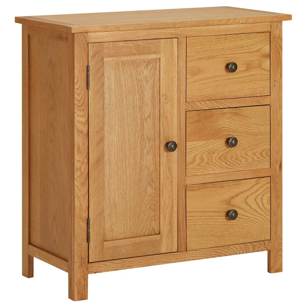skænk 70x35x75 cm massivt egetræ