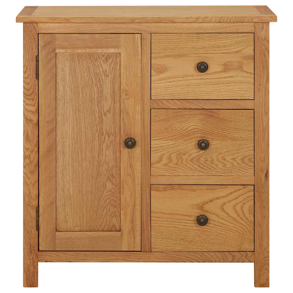 skænk 70x35x75 cm massivt egetræ