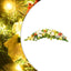julebue med LED-lys grøn 90 cm PVC