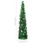 kunstigt pop op-juletræ 150 cm PET grøn