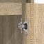 badeværelsesskab 60x33x61 cm konstrueret træ sonoma-eg