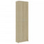 garderobeskab 55x25x189 cm konstrueret træ sonoma-eg