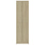 garderobeskab 55x25x189 cm konstrueret træ sonoma-eg