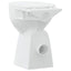 kantfrit toilet 7 cm ekstra højde soft close keramik hvid