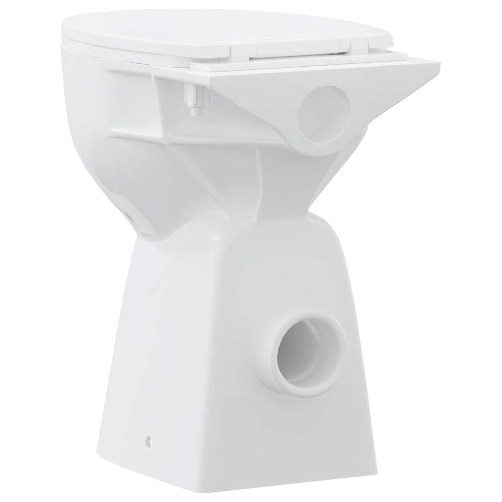kantfrit toilet 7 cm ekstra højde soft close keramik hvid