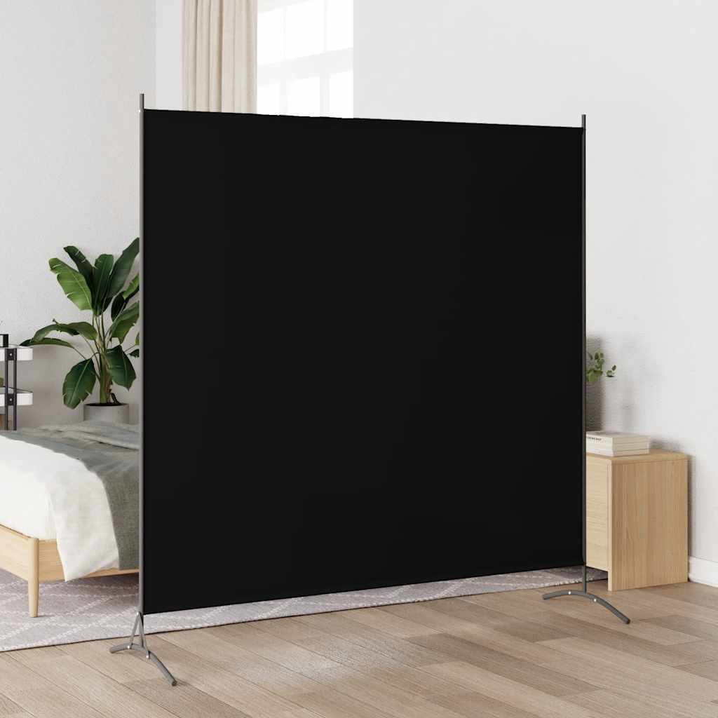 rumdeler 175x180 cm stof sort
