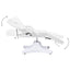 massagebord 180x62x(86,5-118) cm hvid