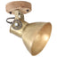 industrielle væg-/loftlamper 2 stk. 20x25 cm E27 messingfarvet