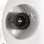 industrielle væg-/loftlamper 2 stk. 20x25 cm E27 hvid