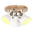 industriel loftlampe 25 W 42x27 cm E27 hvid