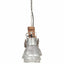 industriel loftlampe E27 mangotræ sølvfarvet