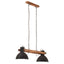industriel hængelampe 25 W 109 cm E27 mat sort