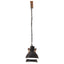 industriel hængelampe 25 W 109 cm E27 mat sort