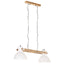 industriel hængelampe 25 W 109 cm E27 hvid