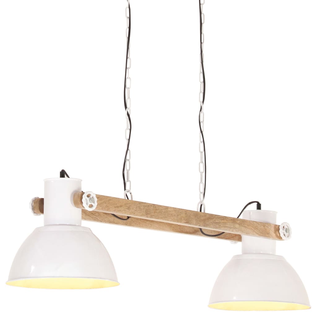 industriel hængelampe 25 W 109 cm E27 hvid