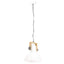 industriel hængelampe 25 W rund 30 cm E27 hvid