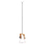 industriel hængelampe 25 W rund 19 cm E27 hvid
