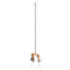 industriel hængelampe 25 W rund 19 cm E27 hvid