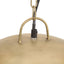 industriel vintage hængelampe 25W rund 41 cm E27 messingfarvet