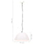 industriel vintage hængelampe 25 W rund 41 cm E27 hvid