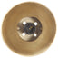industriel skrivebordslampe 58x18x90 cm E27 rund messingfarvet