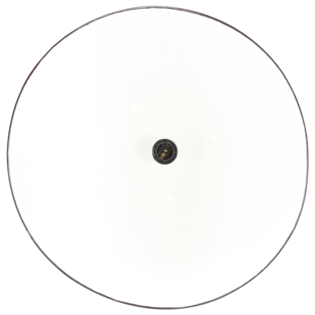 industriel hængelampe 25 W rund 42 cm E27 mat sort